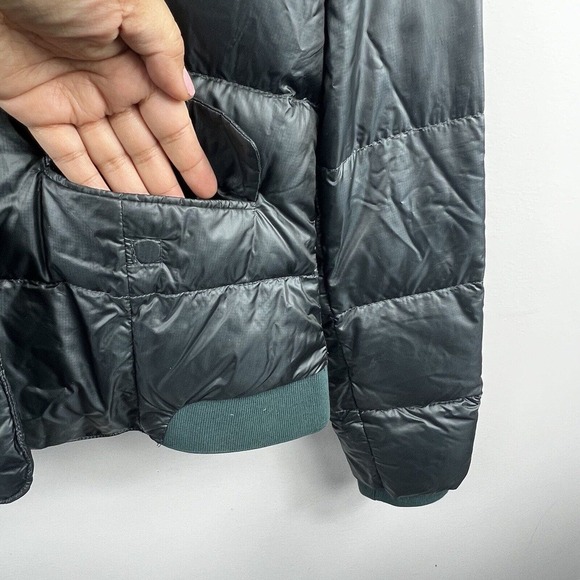 Ralph Lauren RLX Olive Green Puffer Jacket Size L Goose Down Quilted - Picture 6 of 16